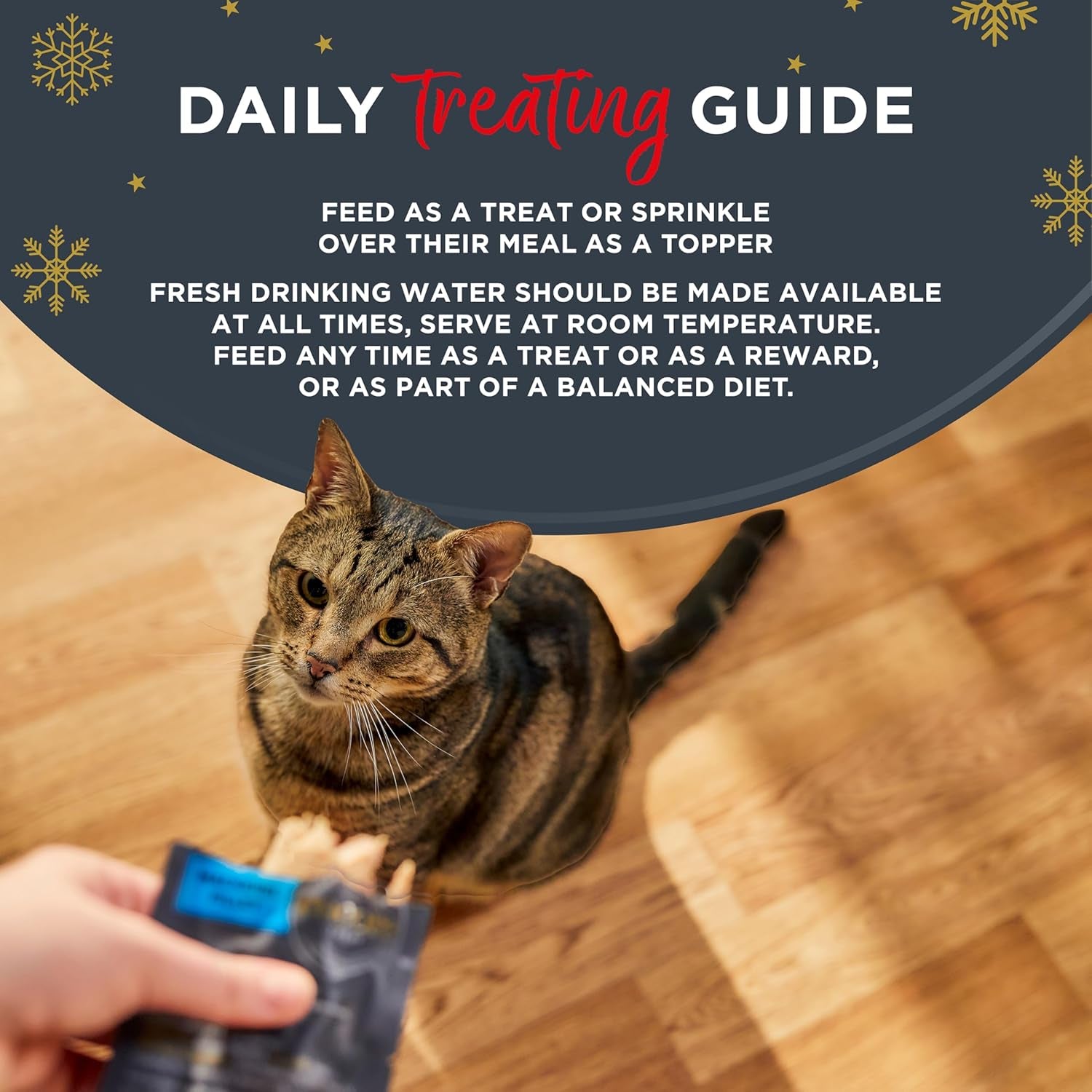 100% Natural Cat Treat Loins – Festive Variety, Grain Free (Tuna, Mackerel & Chicken with Rosemary) Pack of 3 × 30 G