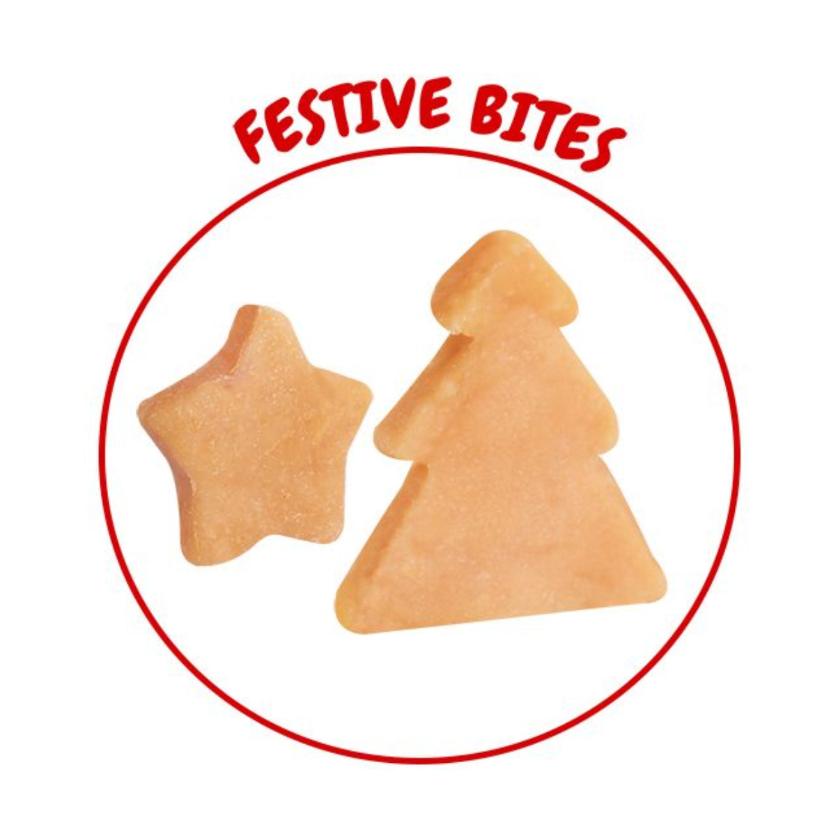 Christmas Dog Treats Pack of 3 Meaty Chicken Duck Festive Puppy Reward Chews