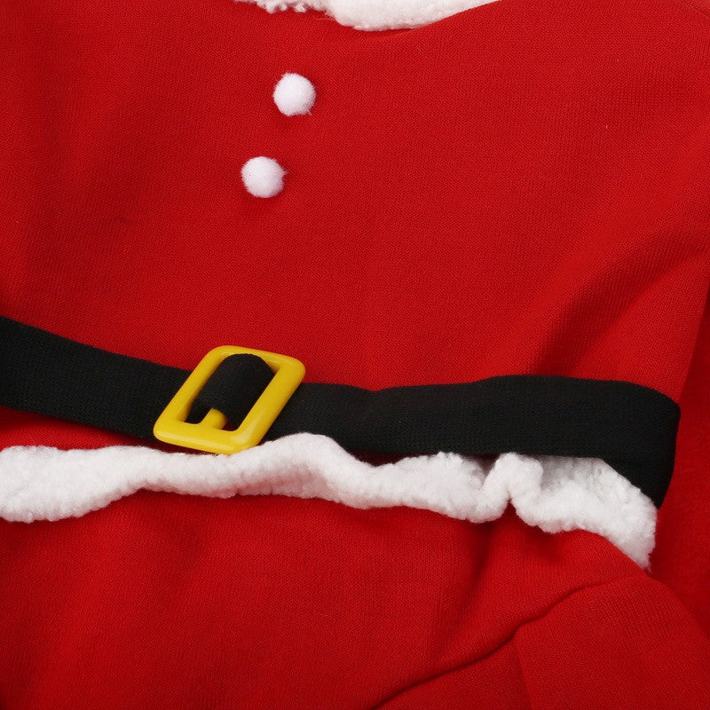 Pet Dog Christmas Clothes Santa Claus Dog Costume Winter Funny Puppy Pet Cosplay