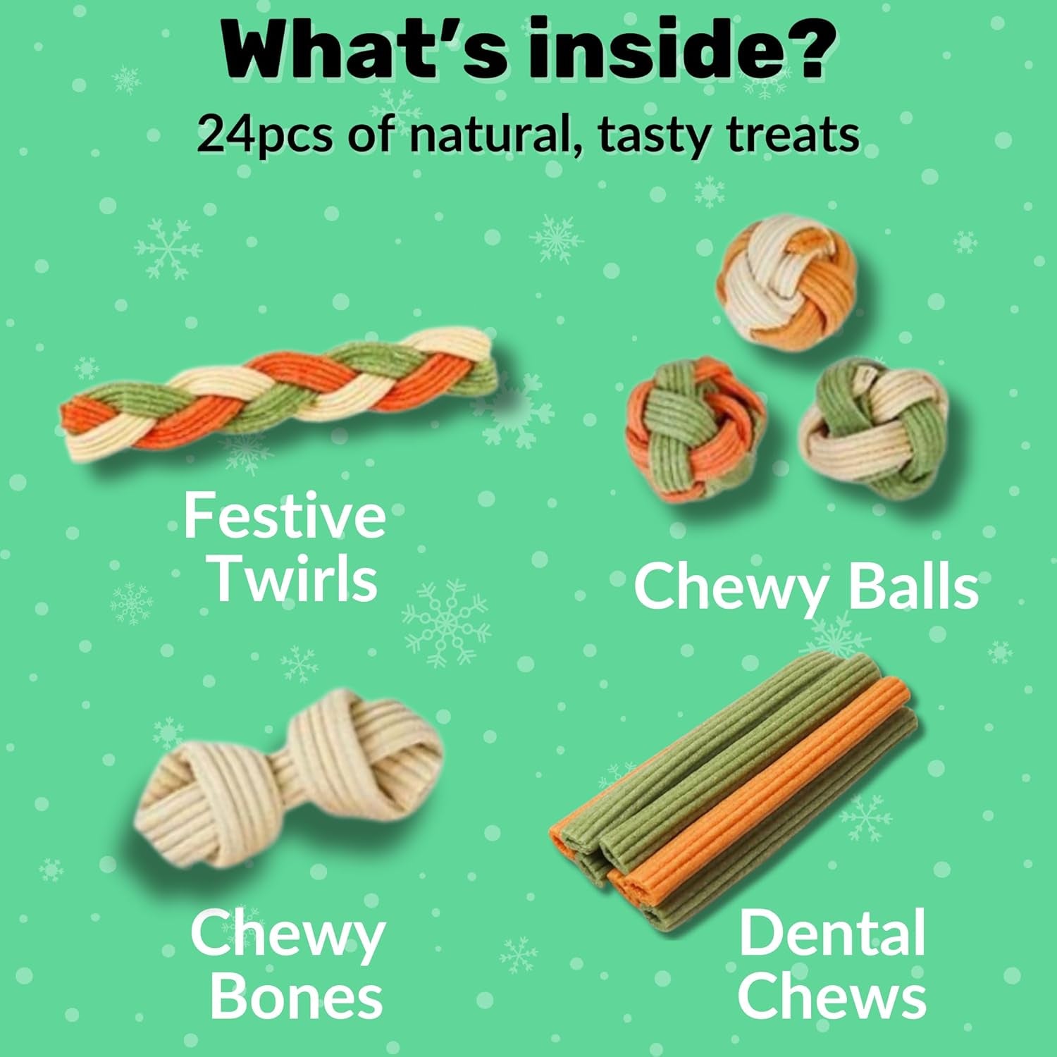 Christmas Dog Gift – Healthy Treats, Festive Gift for Dogs, Limited Edition Christmas Surprise, Natural Ingredients