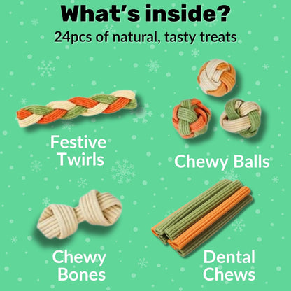 Christmas Dog Gift – Healthy Treats, Festive Gift for Dogs, Limited Edition Christmas Surprise, Natural Ingredients