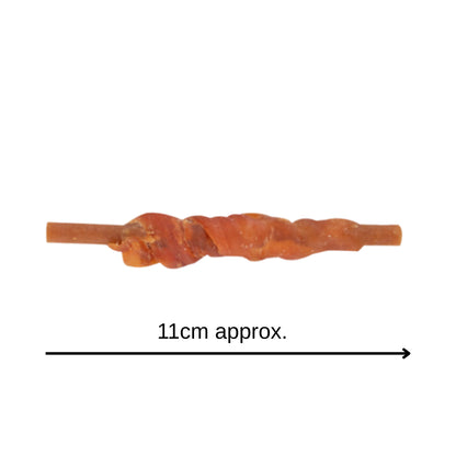 Christmas Dog Treats Pack of Turkey Wrapped Carrot Festive Puppy Dental Chews