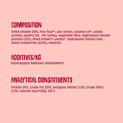 Krunchies Cat Treats Turkey Christmas 60G