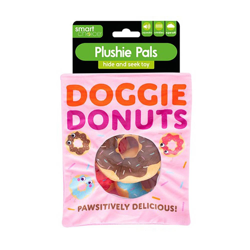 Snack Packet Plush Squeak Crinkle Novelty Toy Puppy Christmas Birthday Present