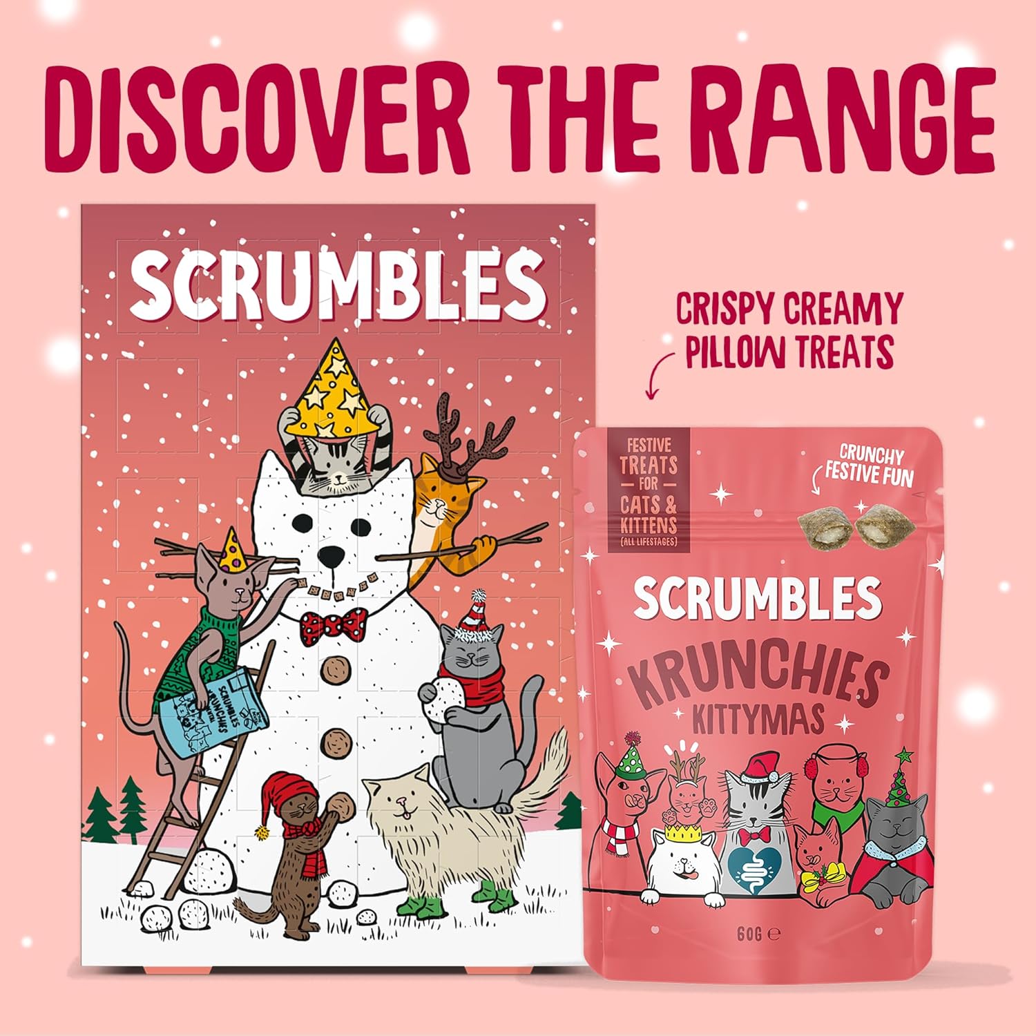 Krunchies Cat Treats Turkey Christmas 60G