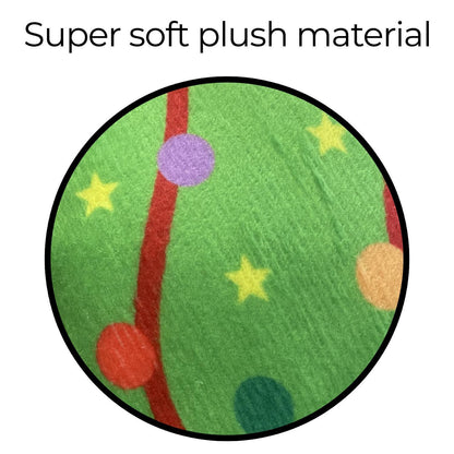 Pack of 3 Plush Christmas Dog Toys Squeaker Pet Gift Sprout Xmas Tree