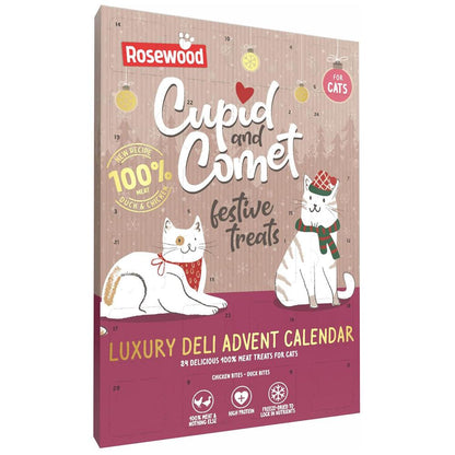 Rosewood Dog & Cat Advent Calendars with Natural Healthy Treats