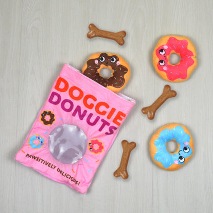 Snack Packet Plush Squeak Crinkle Novelty Toy Puppy Christmas Birthday Present