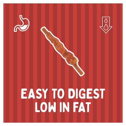 Christmas Dog Treats Pack of Turkey Wrapped Carrot Festive Puppy Dental Chews