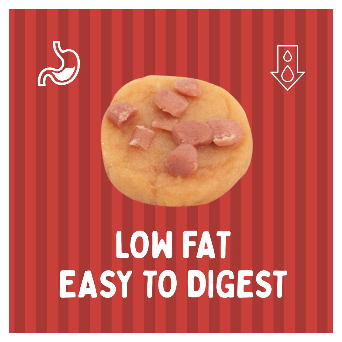 Christmas Dog Treats Pack of 3 Meaty Chicken Duck Festive Puppy Reward Chews